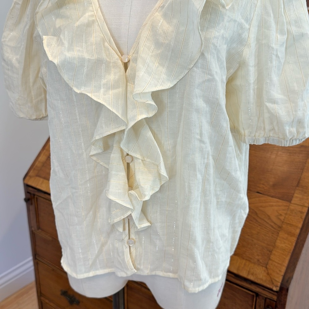 Traffic People Ruffle Top - Picture 3 of 5